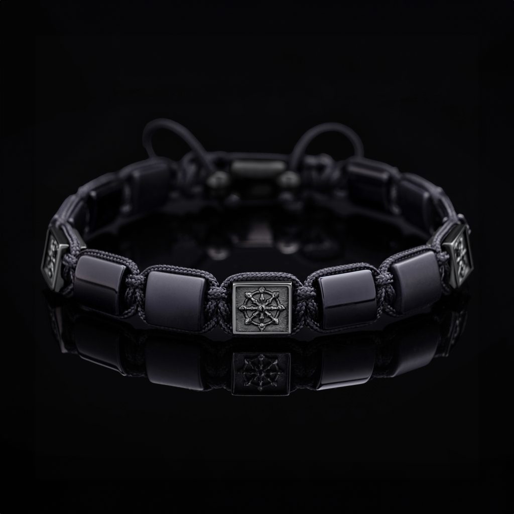 Męska bransoletka Dharma Onyks