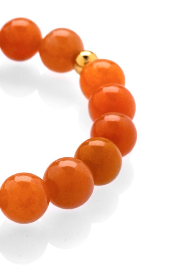 Orange aventurine bracelet
