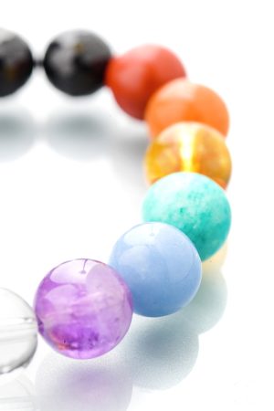 Bransoletka z kamieniami Czakra – czarny turmalin