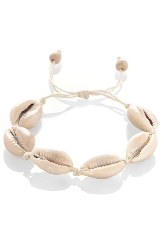 Cowrie shell bracelet