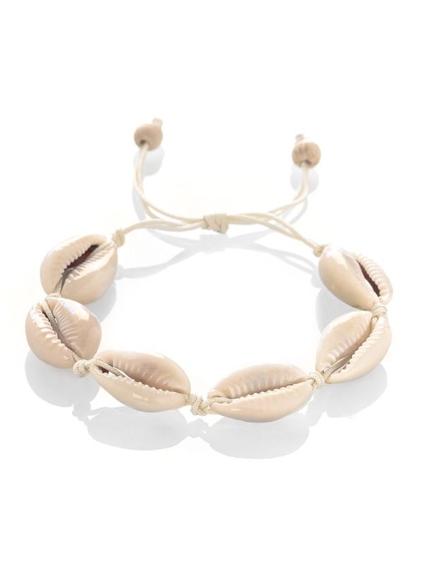 Cowrie shell bracelet