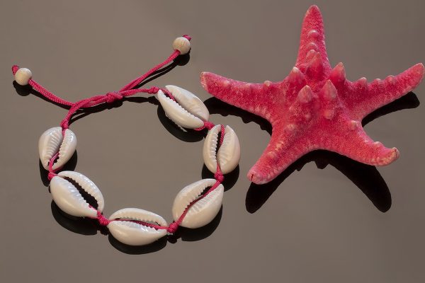 Cowrie shell bracelet