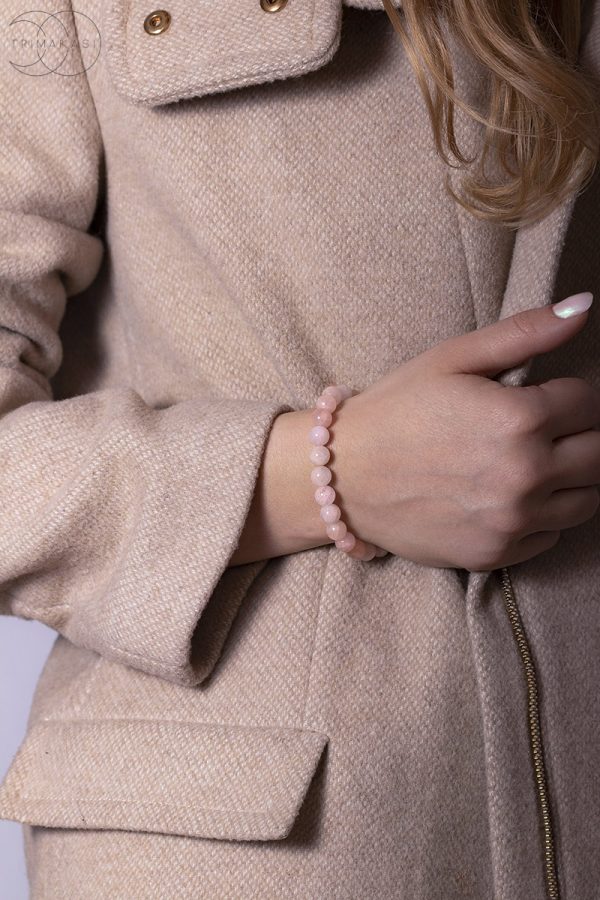 Morganite bracelet