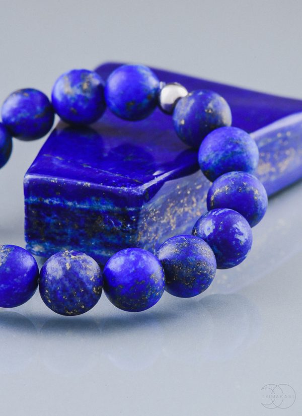 Bransoletka z kamieni naturalnych – lapis lazuli