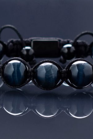 Hawk eye braided bracelet