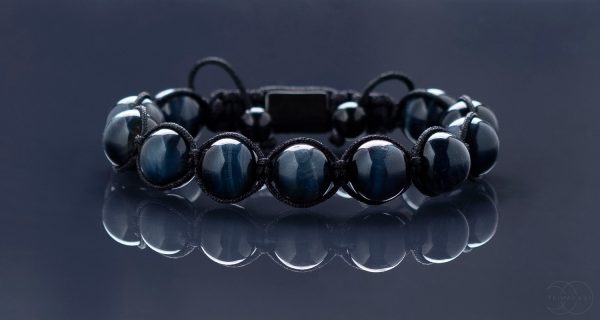 Hawk eye braided bracelet