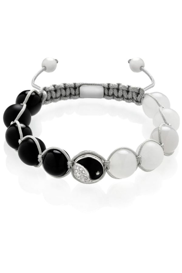 Pleciona bransoletka YIN & YANG