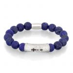 Bransoletka męska lapis lazuli