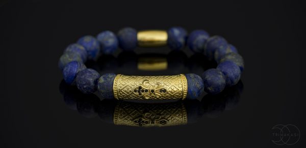 Bransoletka męska lapis lazuli