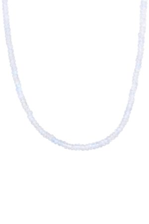 Naszyjnik choker z Kamieniem Księżycowym