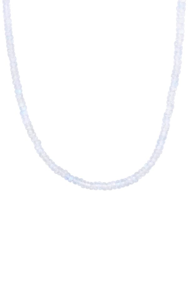 Naszyjnik choker z Kamieniem Księżycowym