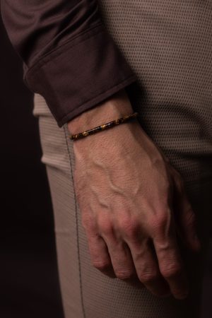Bransoletka z tygrysiego oka Rondel