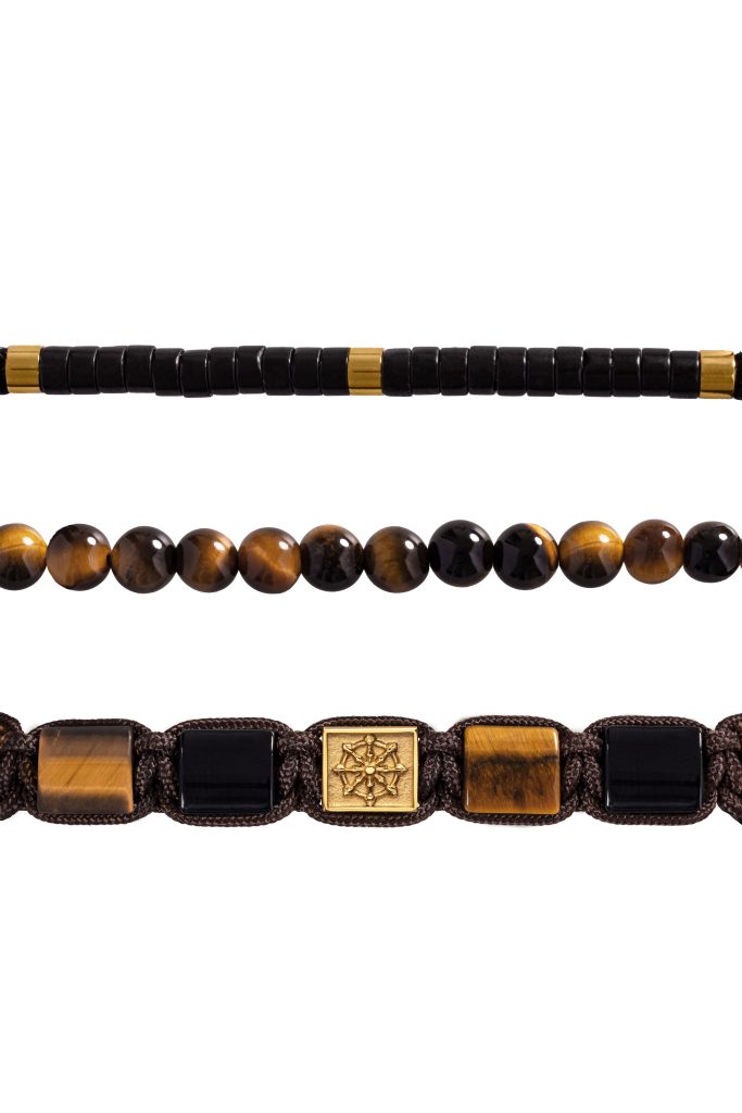 Komplet biżuterii męskiej 2+1 Dharma Royal
