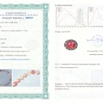 Certyfikat autentyczności Spinel