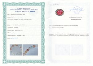 Certyfikat autentyczności Topaz