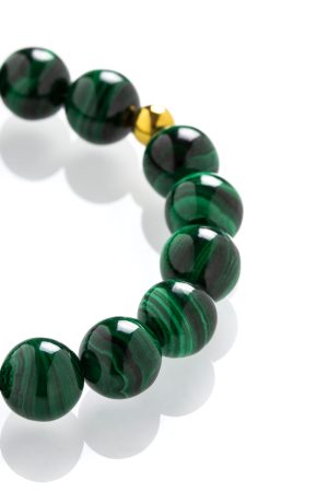 Bransoletka z malachitu