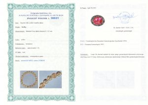 Certyfikat autentyczności Cytryn