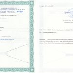 Certyfikat autentyczności Kwarc kryształowy