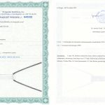 Certyfikat autentyczności Kwarc kryształowy