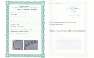 Certyfikat autentyczności Kunzyt