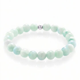 Bransoletka larimar – srebrny