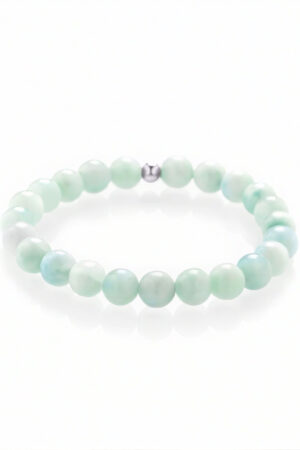 Bransoletka larimar – srebrny