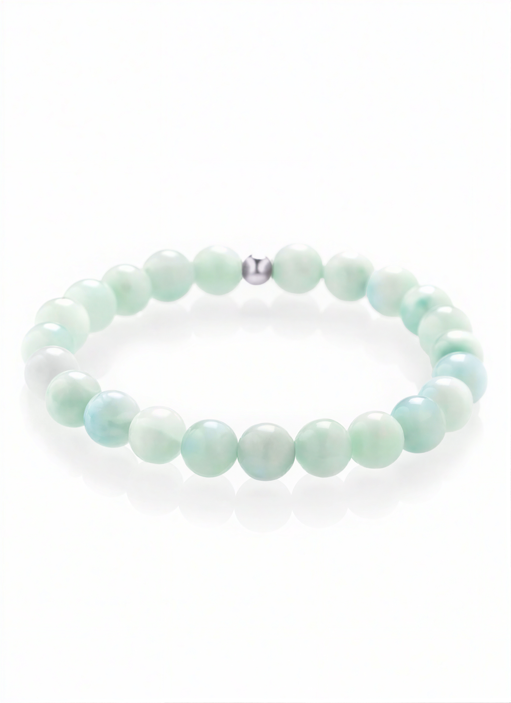 Bransoletka larimar – srebrny