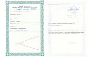 Certyfikat autentyczności Kwarc różowy