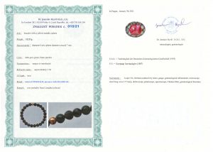 Certyfikat autentyczności Szmaragd