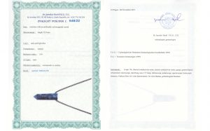 Certyfikat autentyczności Sodalit