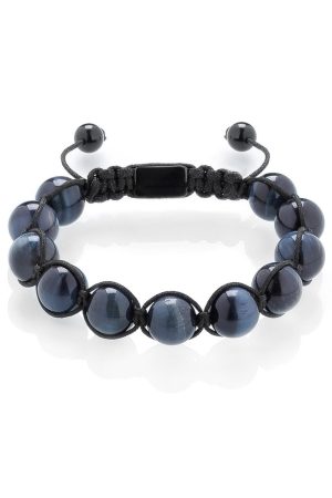 Hawk's Eye braided bracelet