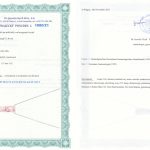 Certyfikat autentyczności Różowy turmalin