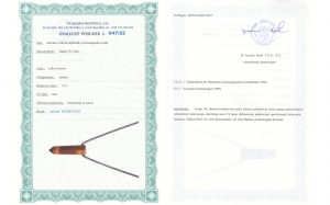 Certyfikat autentyczności Tygrysie oko